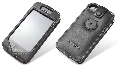 PDAIR レザーケース for iPhone 4 スリーブタイプ