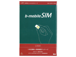 b-mobileSIM U300 12ヶ月(375日)