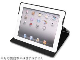 保護フィルム PDAIR アルミケース for iPad 2(ブラック)
