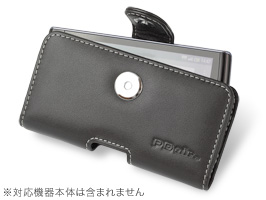 保護フィルム PDAIR レザーケース for GALAPAGOS SoftBank 003SH ポーチタイプ