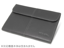 保護フィルム PDAIR レザーケース for Iconia Tab A500 ビジネスタイプ(ブラック)