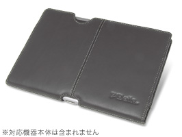保護フィルム PDAIR レザーケース for Iconia Tab A500 ポーチタイプ(ブラック)
