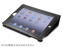 保護フィルム PDAIR レザーケース for iPad 2 横開きタイプ Ver.1