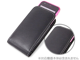 保護フィルム PDAIR レザーケース for IS05 バーティカルポーチタイプ