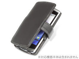 保護フィルム PDAIR レザーケース for MEDIAS N-04C 横開きタイプ