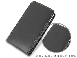 保護フィルム PDAIR レザーケース for P-07C/Sweety SoftBank 003P バーティカルポーチタイプ