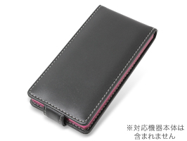 保護フィルム PDAIR レザーケース for REGZA Phone T-01D 縦開きタイプ