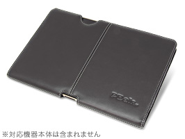 保護フィルム PDAIR レザーケース for Eee Pad Transformer TF101 ポーチタイプ(ブラック)