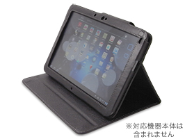保護フィルム PDAIR レザーケース for MOTOROLA XOOM Wi-Fi TBi11M 横開きタイプ Ver.2
