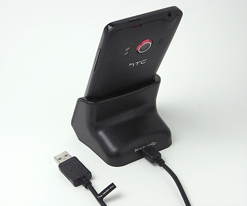 USBクレードル for htc EVO WiMAX ISW11HT