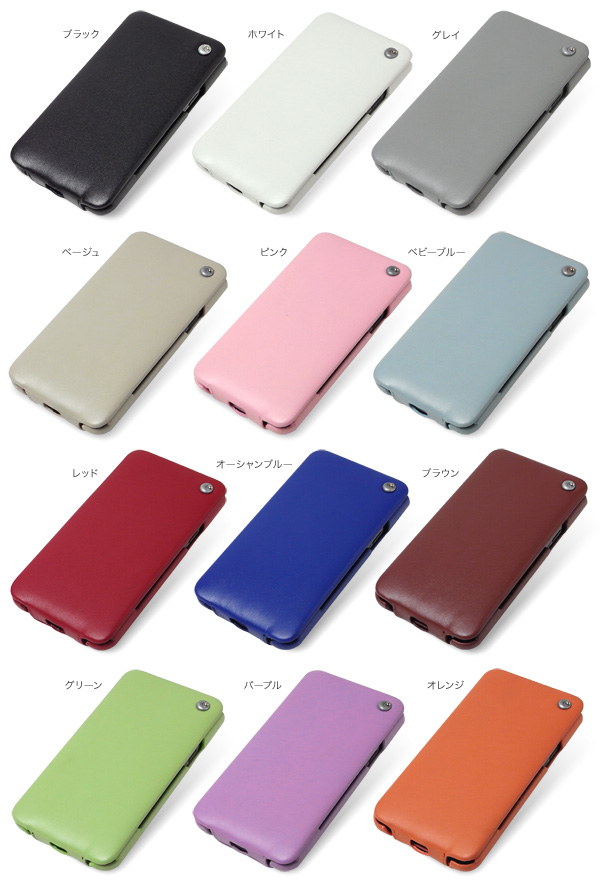 カラー Noreve Perpetual Selection レザーケース for GALAXY S II SC-02C