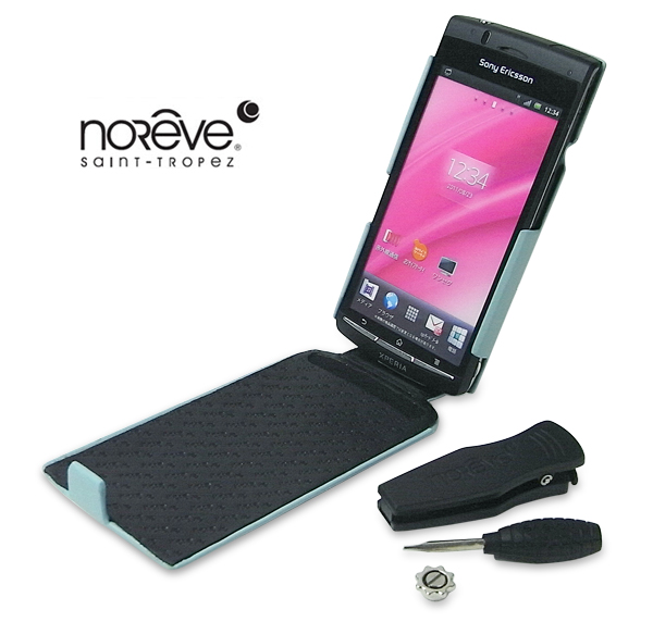 Noreve Perpetual Selection レザーケース for Xperia(TM) acro SO-02C/IS11S