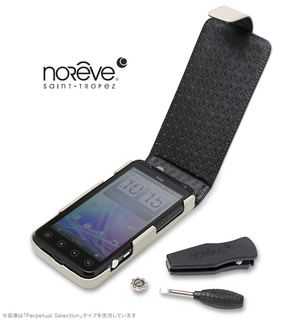 Noreve Illumination Selection レザーケース for htc EVO 3D ISW12HT