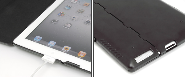 PDAIR アルミケース for iPad 2(ブラック)