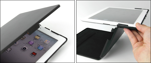 PDAIR アルミケース for iPad 2(ブラック)