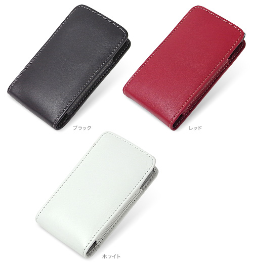 カラー PDAIR レザーケース for GALAPAGOS SoftBank 003SH バーティカルポーチタイプ