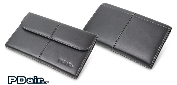 PDAIR レザーケース for Acer ICONIA TAB A100 ビジネスタイプ(ブラック)