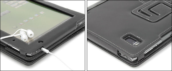 PDAIR レザーケース for Iconia Tab A500 横開きタイプVer.1