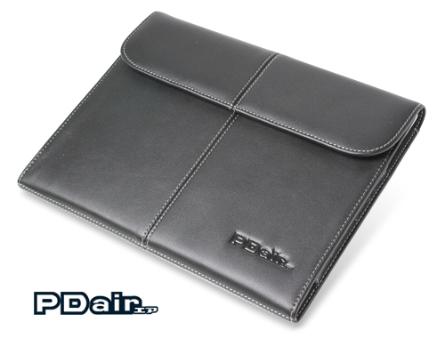 PDAIR レザーケース for iPad 2 ビジネスタイプ(ブラック)