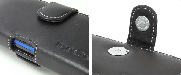 PDAIR レザーケース for AQUOS PHONE IS12SH ポーチタイプ