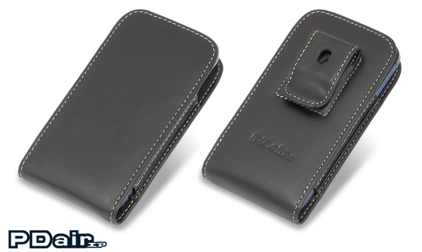 PDAIR レザーケース for AQUOS PHONE IS12SH ベルトクリップ付バーティカルポーチタイプ