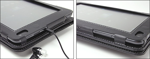PDAIR レザーケース for Optimus Pad L-06C 横開きタイプ Ver.1