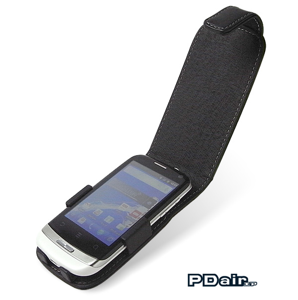 PDAIR レザーケース for Pocket WiFi S II(S41HW) 縦開きタイプ