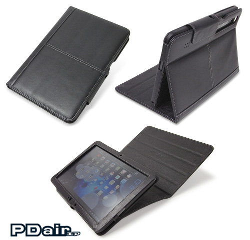 PDAIR レザーケース for MOTOROLA XOOM Wi-Fi TBi11M 横開きタイプ Ver.2