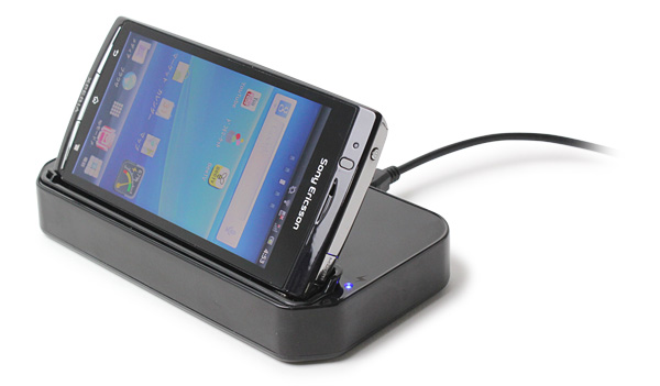 USBクレードル for Xperia(TM) arc SO-01C with 2ndバッテリー充電器