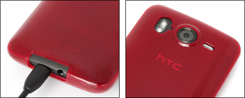 PDAIR ソフトプラスチックケース for HTC Desire HD SoftBank 001HT