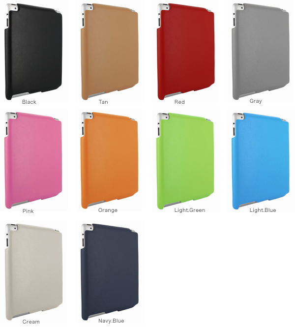 カラー Piel Frama iMagnum レザーケース for iPad 2 with Smart Cover