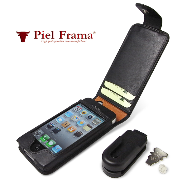 Piel Frama レザーケース(ボタンタイプ) for iPhone 4S/4