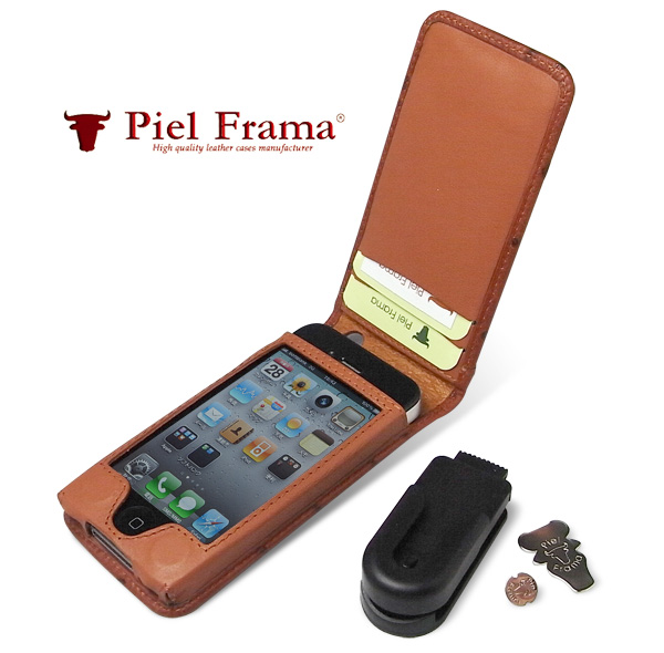 Piel Frama Natural Cowskin レザーケース for iPhone 4S/4