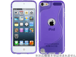 ソフトプラスチックケース for iPod touch(5th gen.)(ウェーブ)