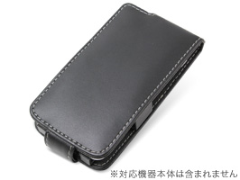 PDAIR レザーケース for PANTONE 5 107SH/Disney Mobile DM013SH 縦開きタイプ