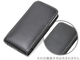 保護フィルム PDAIR レザーケース for iPhone 5 バーティカルポーチタイプ