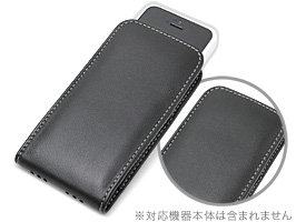 PDAIR レザーケース for iPhone SE / 5s / 5 with Bumper バーティカルポーチタイプ