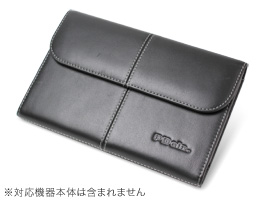 保護フィルム PDAIR レザーケース for GALAXY Tab 7.0 Plus SC-02D ビジネスタイプ(ブラック)