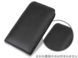 保護フィルム PDAIR レザーケース for GALAXY S II LTE SC-03D バーティカルポーチタイプ