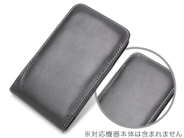 保護フィルム PDAIR レザーケース for GALAXY Note SC-05D バーティカルポーチタイプ