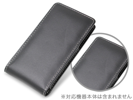 保護フィルム PDAIR レザーケース for Xperia NX SO-02D バーティカルポーチタイプ
