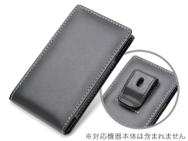 保護フィルム PDAIR レザーケース for Xperia acro HD SO-03D/IS12S ベルトクリップ付バーティカルポーチタイプ