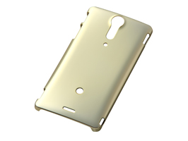 ハードコーティング メタリック シェルジャケット for Xperia GX SO-04D