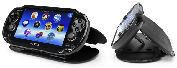 PlayStation Vita」に対応したソフトジャケット＋レザーケース 