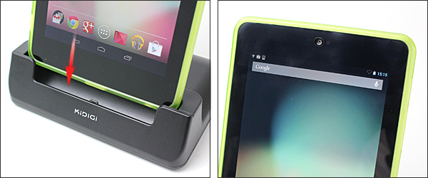 Kidigi USBカバーメイトクレードル for Nexus 7