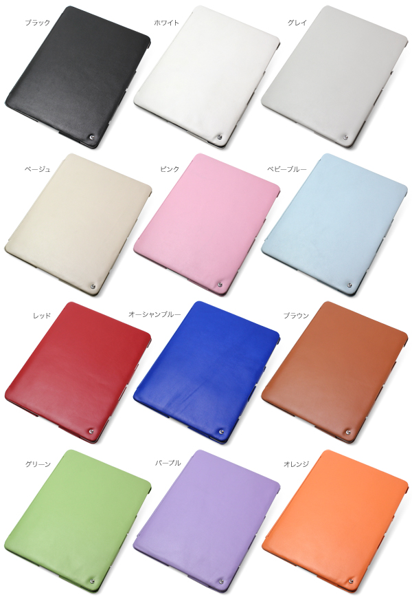 カラー Noreve Perpetual Selection レザーケース for iPad(第4/3世代)