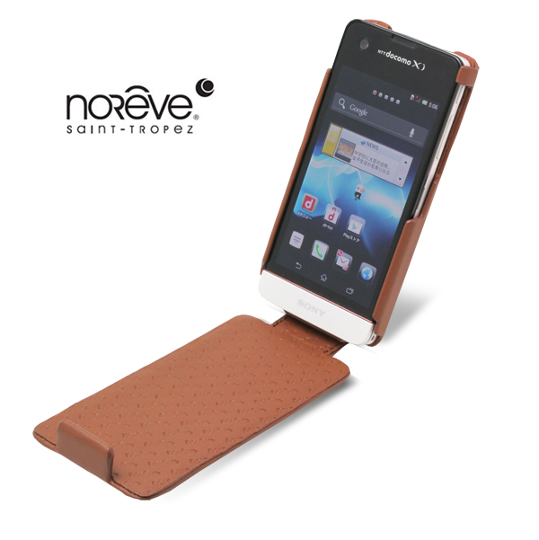 Noreve Perpetual Selection レザーケース for Xperia SX SO-05D