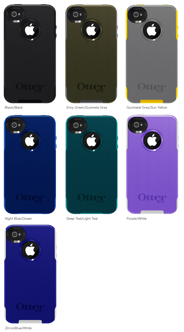 カラー Otter Box Commuterシリーズ for iPhone 4S/4