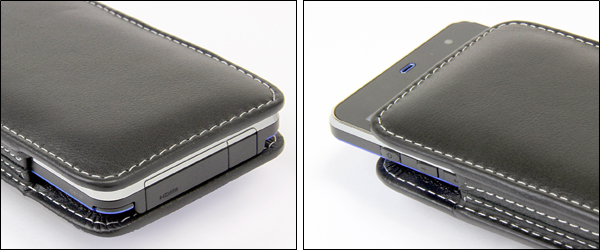 PDAIR レザーケース for ARROWS Z ISW11F バーティカルポーチタイプ