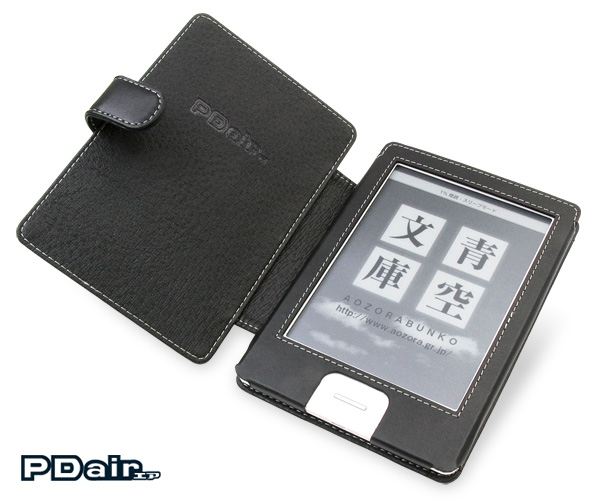 PDAIR レザーケース for kobo Touch 横開きタイプ